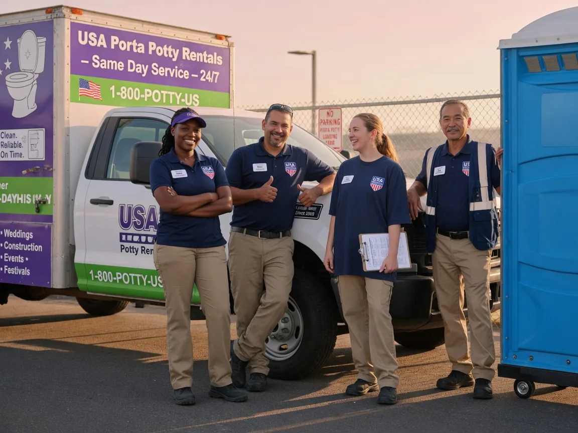 Porta Potty Rental company in Clintonville, PA